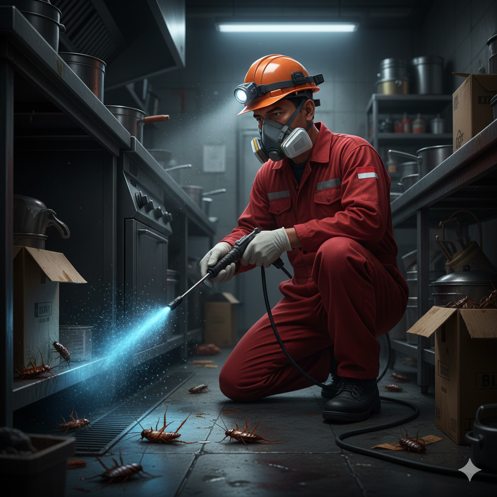 Jasa Pembasmi Kecoa Garda Pest Solutions