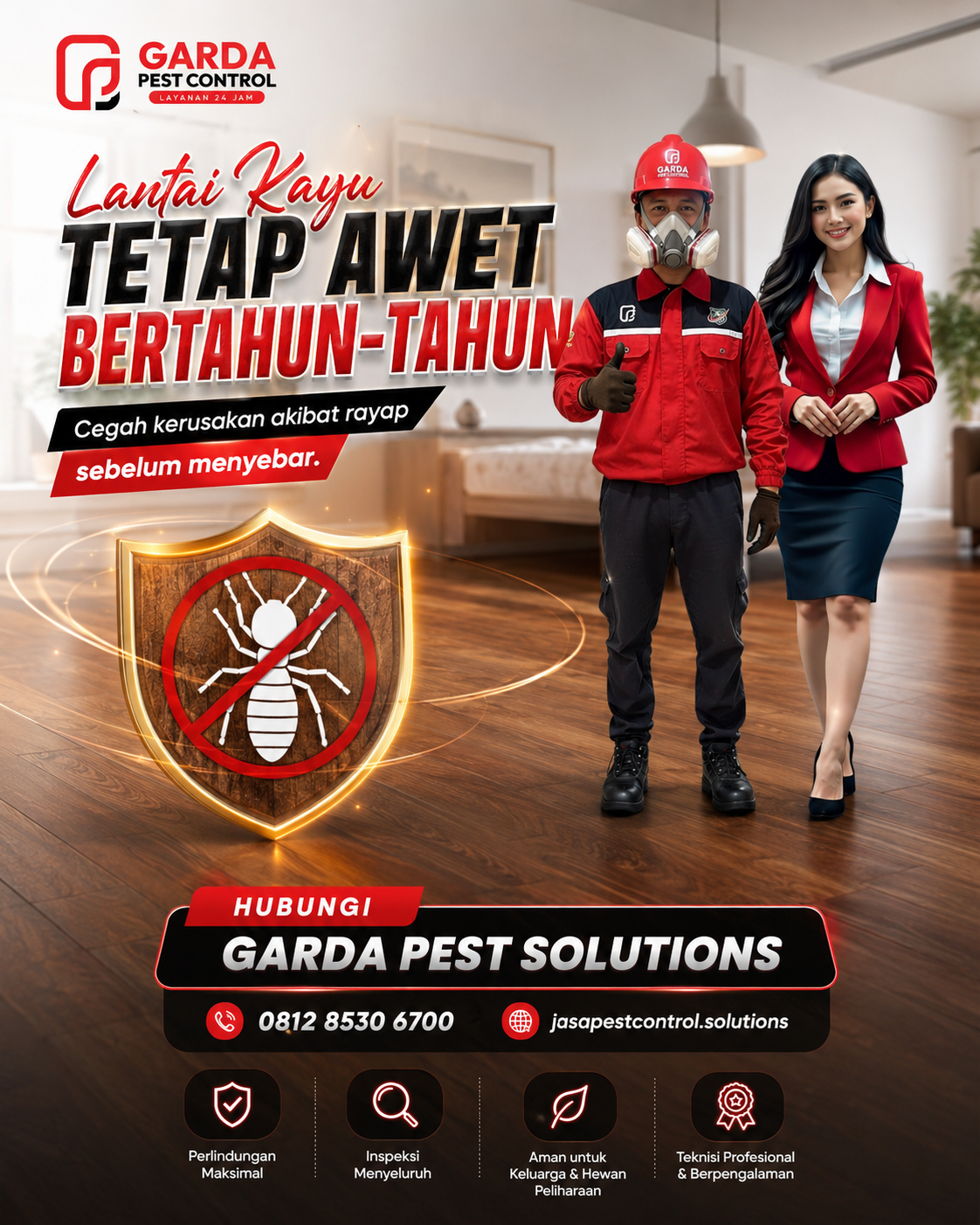 Garda Pest Solutios: Jasa Anti Rayap Jakarta Barat Terbukti Beri Perlindungan Menyeluruh