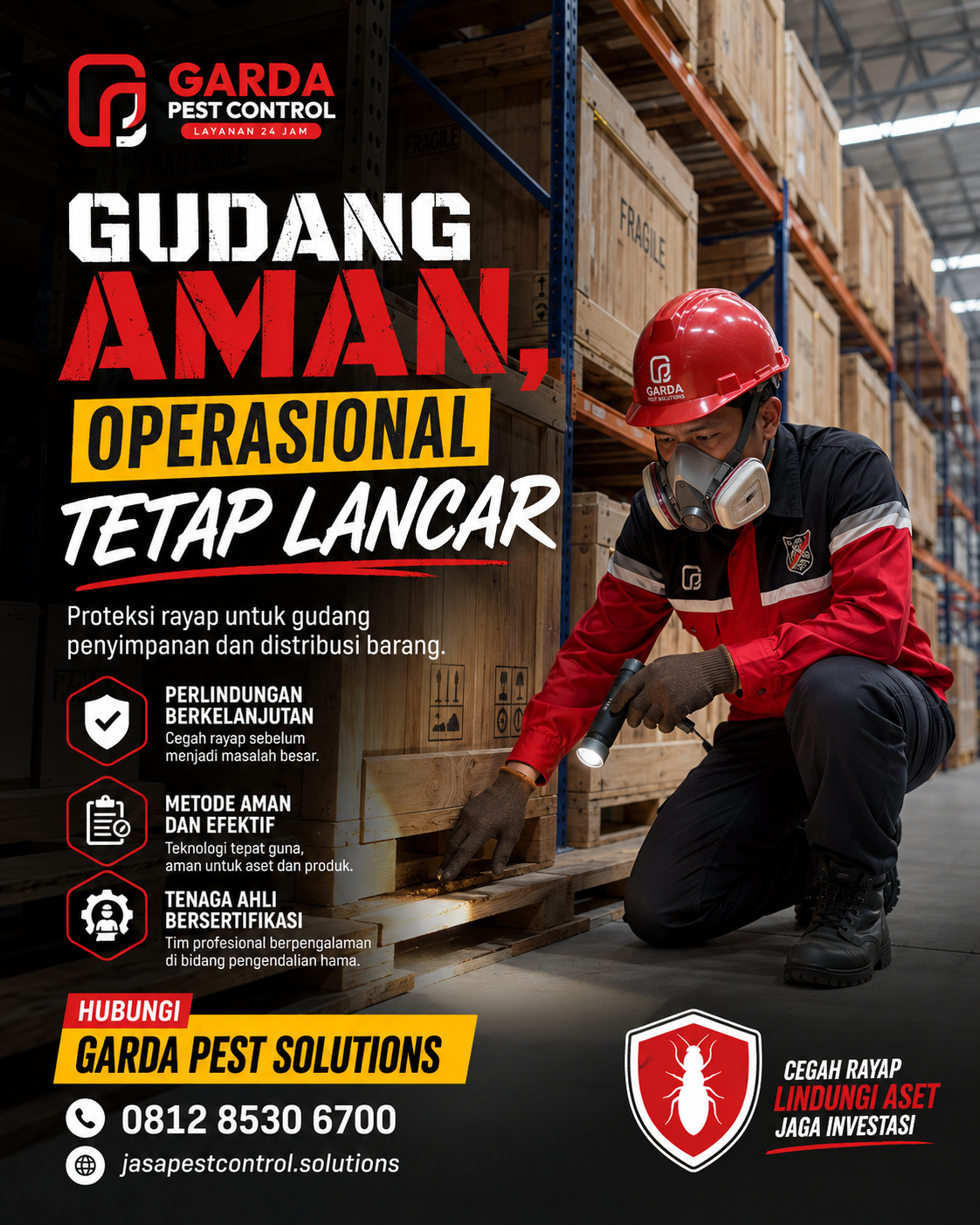 Jasa Anti Rayap Jakarta Pusat: Perlindungan Efektif untuk Properti Anda