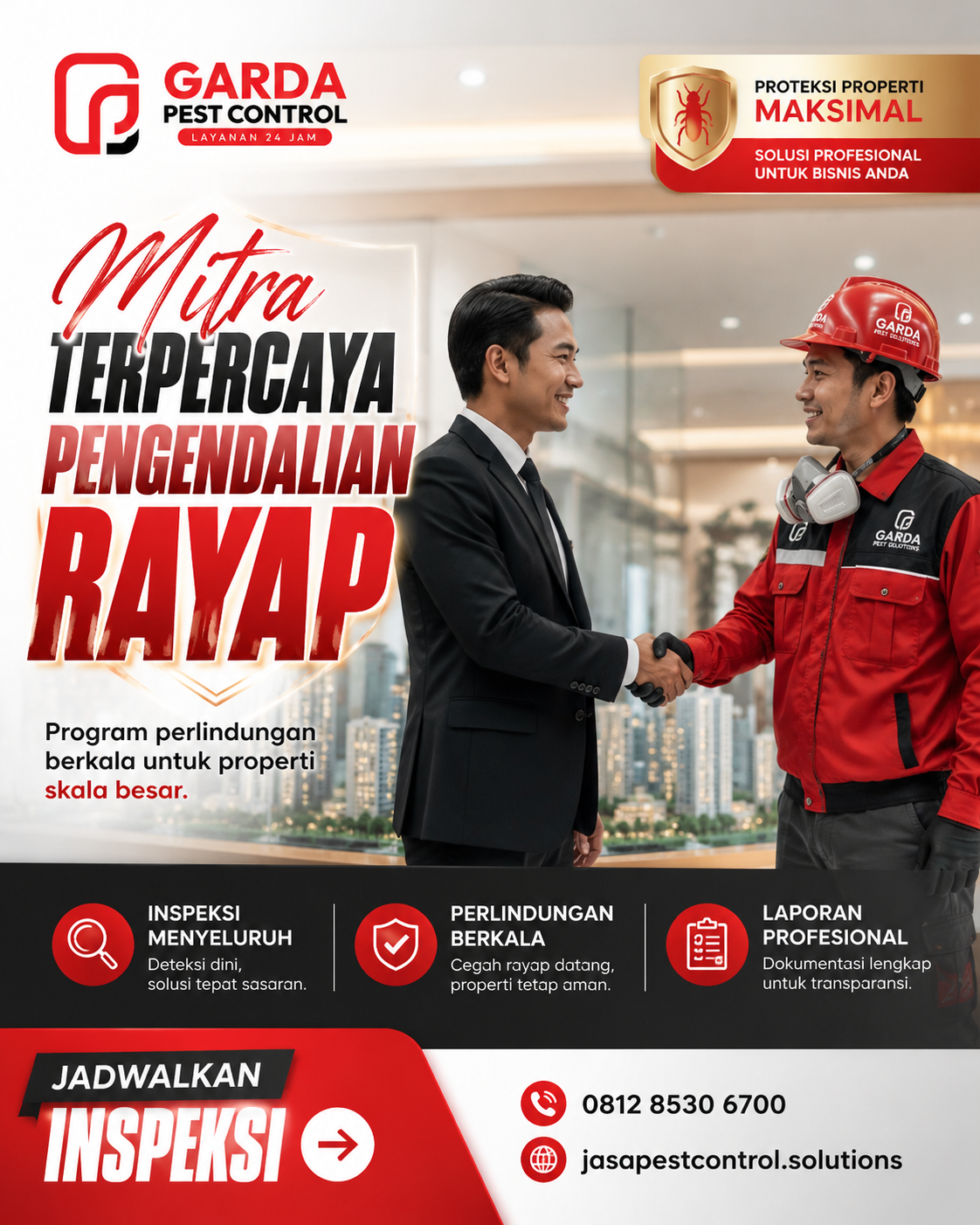 Perlindungan Maksimal dengan Jasa Anti Rayap Bekasi dari Garda Pest Solutios