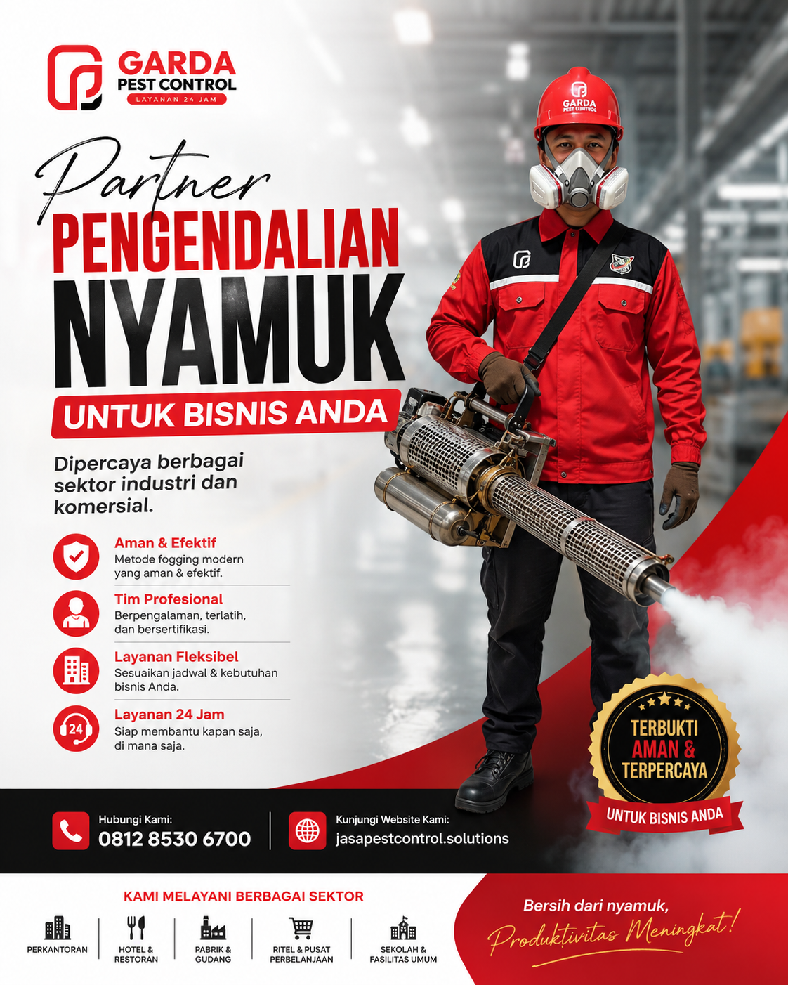 Jasa Fogging Nyamuk Area Perumahan Surabaya untuk Perlindungan Keluarga