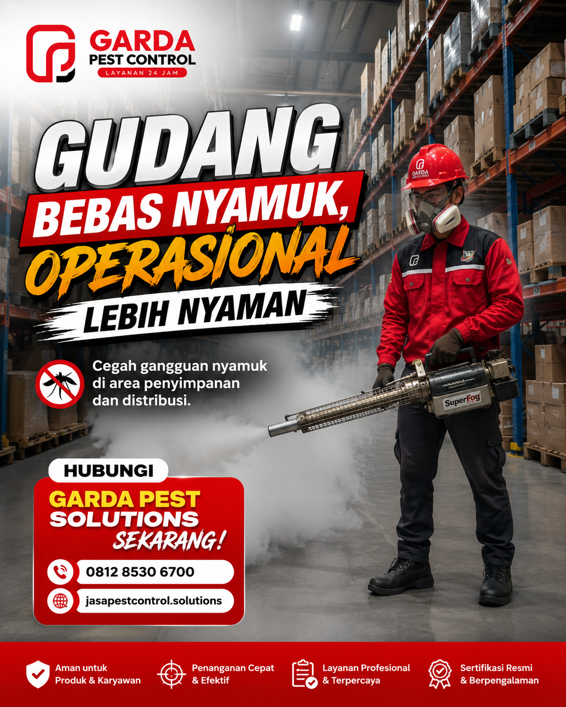 Jasa Fogging Nyamuk Klojen Malang: Solusi Ampuh untuk Mengatasi Nyamuk