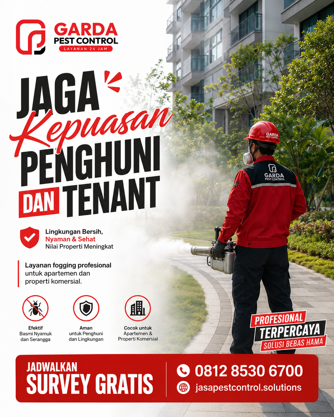 Jasa Fogging Nyamuk Surabaya Terdekat untuk Perlindungan Rumah dan Tempat Kerja