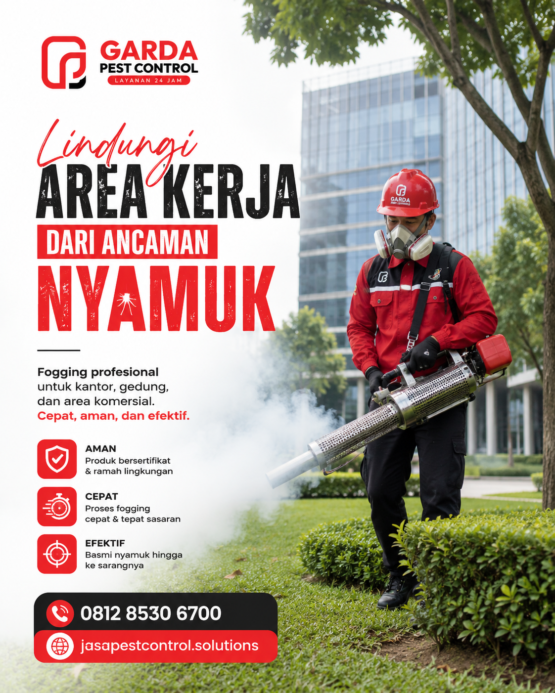 Jasa Fogging Nyamuk Per M2 Surabaya: Panduan Tarif dan Layanan Garda Pest Solutios