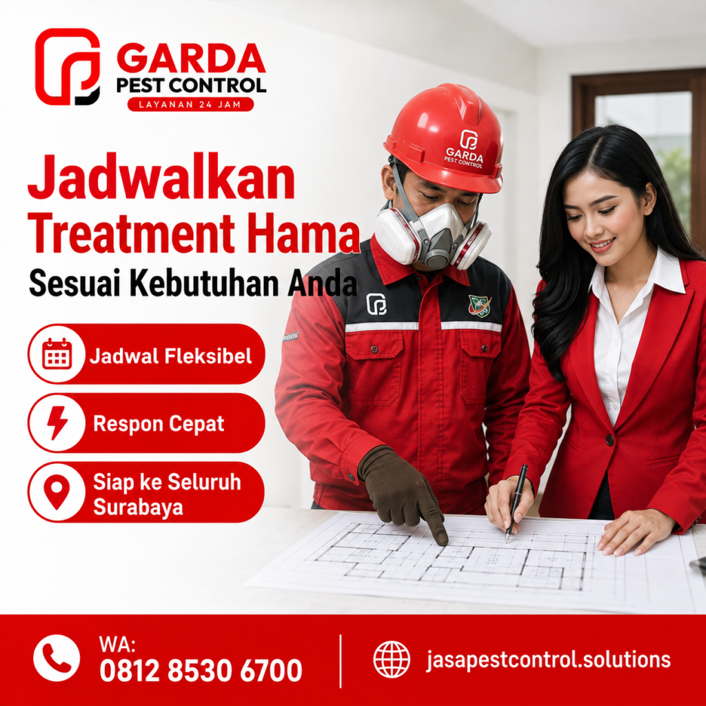 Jasa Pembasmi Hama Restoran dan Industri Surabaya Layanan Profesional Sanitasi Usaha