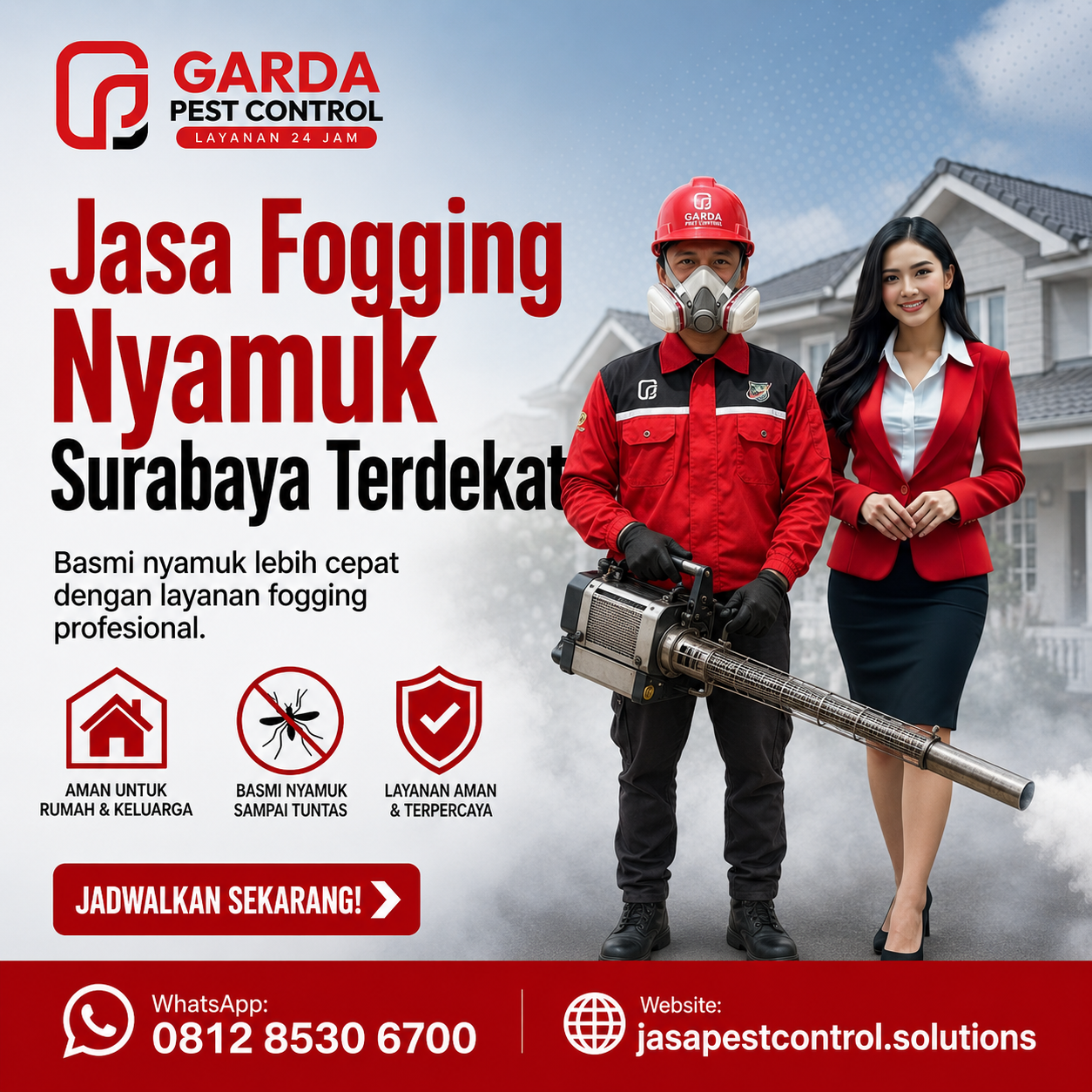 Jasa Fogging Nyamuk Surabaya Berpengalaman dan Terpercaya