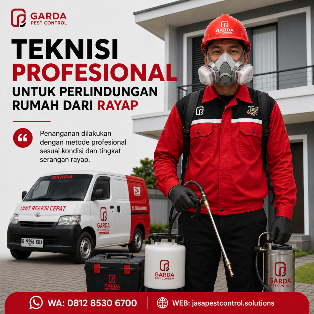 Panduan Teknis: Cara Merawat Bangunan Setelah Penyemprotan Anti Rayap