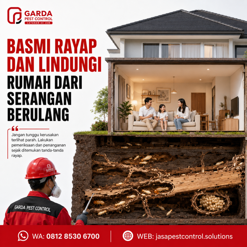 Panduan Memilih Layanan Anti Rayap Aman untuk Anak dan Hewan Peliharaan